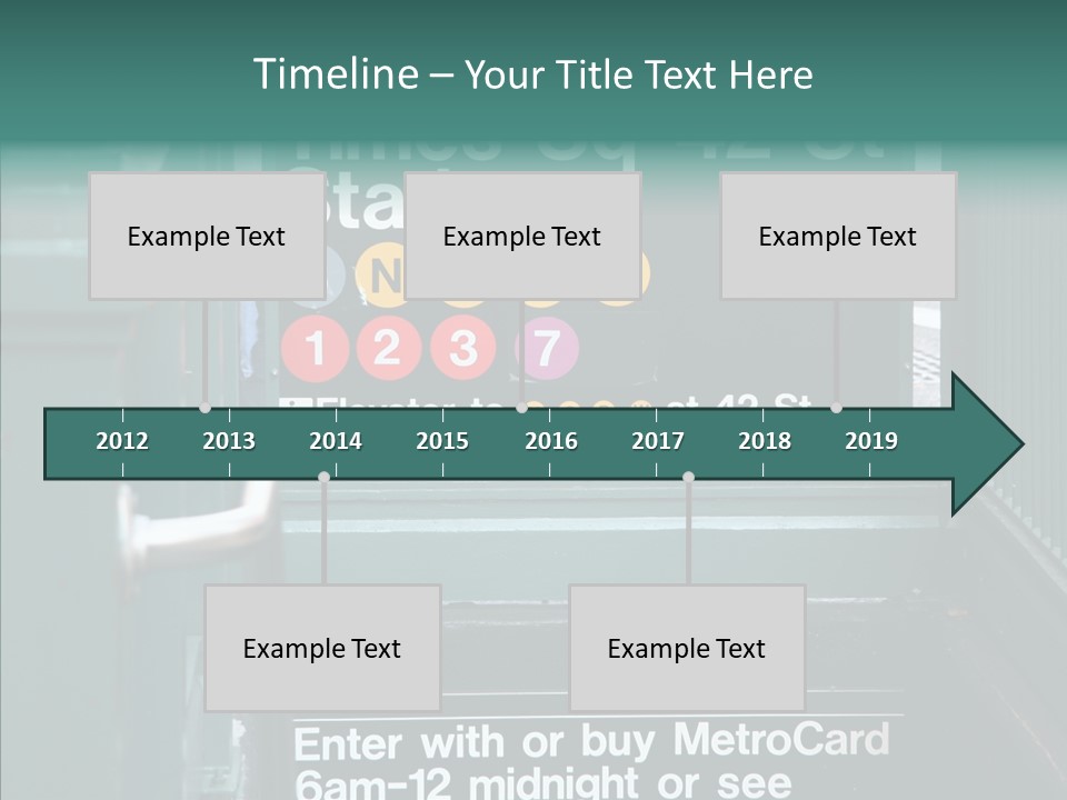New York New Transit PowerPoint Template
