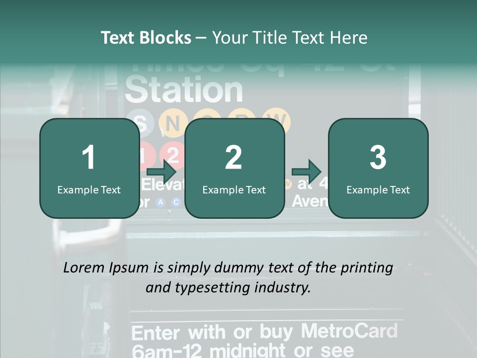 New York New Transit PowerPoint Template