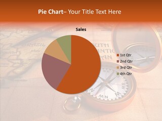 Navigation Tool Drawing PowerPoint Template