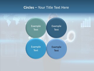 Access Office World Map PowerPoint Template