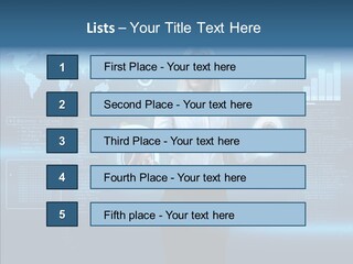 Access Office World Map PowerPoint Template