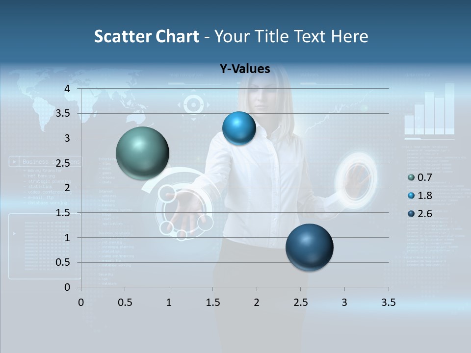 Access Office World Map PowerPoint Template