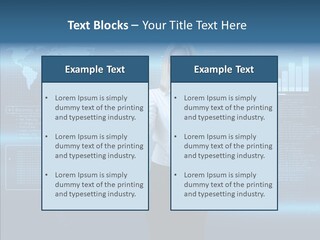 Access Office World Map PowerPoint Template