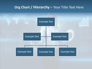 Access Office World Map PowerPoint Template