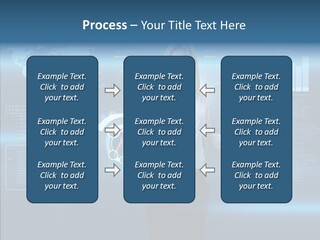 Access Office World Map PowerPoint Template