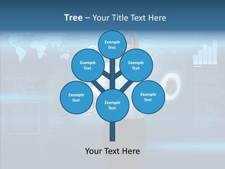 Access Office World Map PowerPoint Template