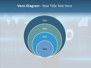 Access Office World Map PowerPoint Template
