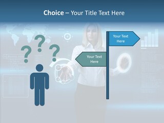 Access Office World Map PowerPoint Template