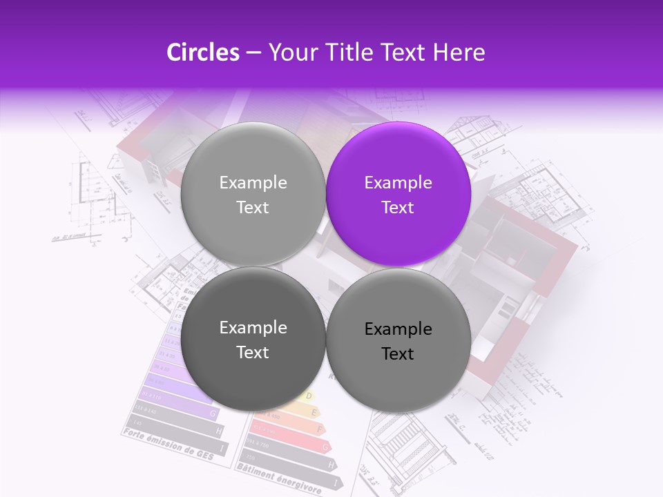 Alternative Energy Architecture Model Blueprint PowerPoint Template