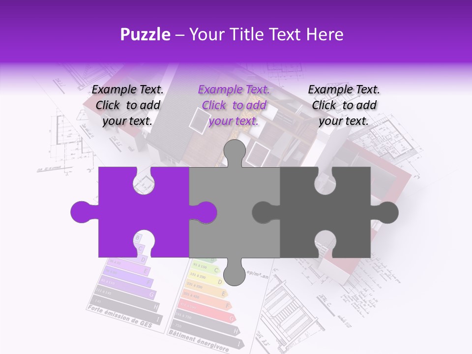 Alternative Energy Architecture Model Blueprint PowerPoint Template