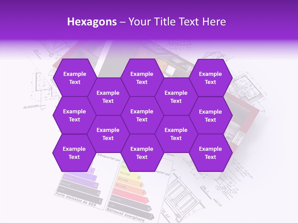 Alternative Energy Architecture Model Blueprint PowerPoint Template