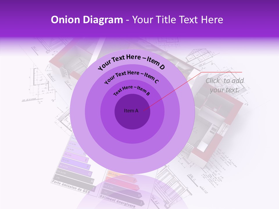 Alternative Energy Architecture Model Blueprint PowerPoint Template