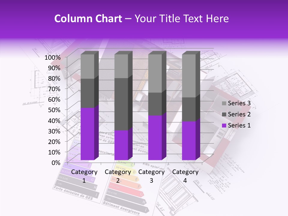 Alternative Energy Architecture Model Blueprint PowerPoint Template