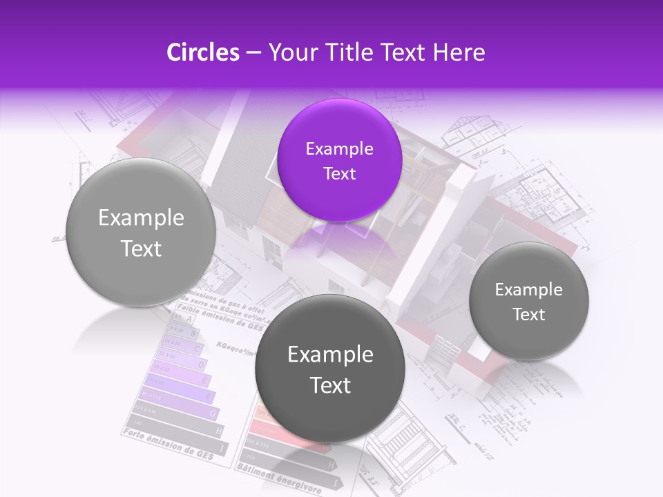 Alternative Energy Architecture Model Blueprint PowerPoint Template