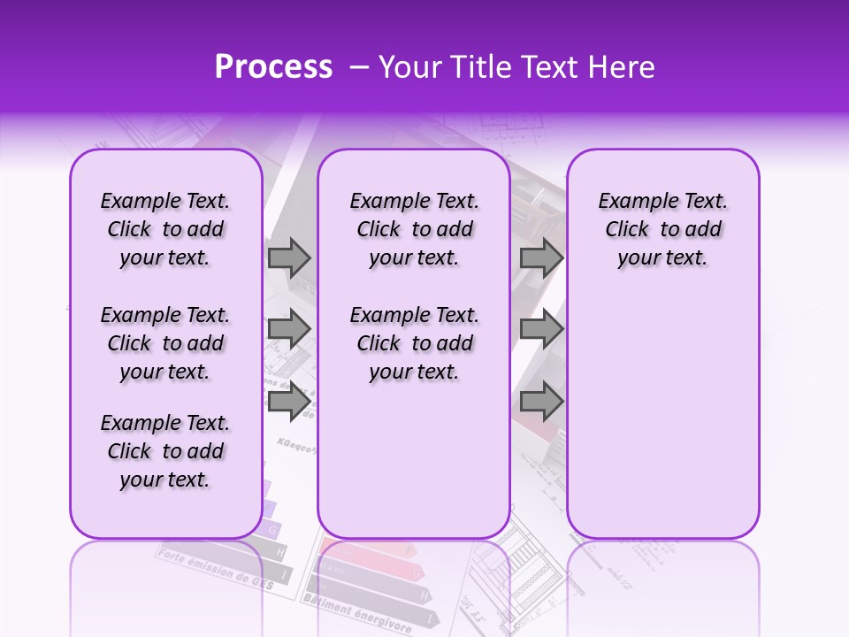 Alternative Energy Architecture Model Blueprint PowerPoint Template