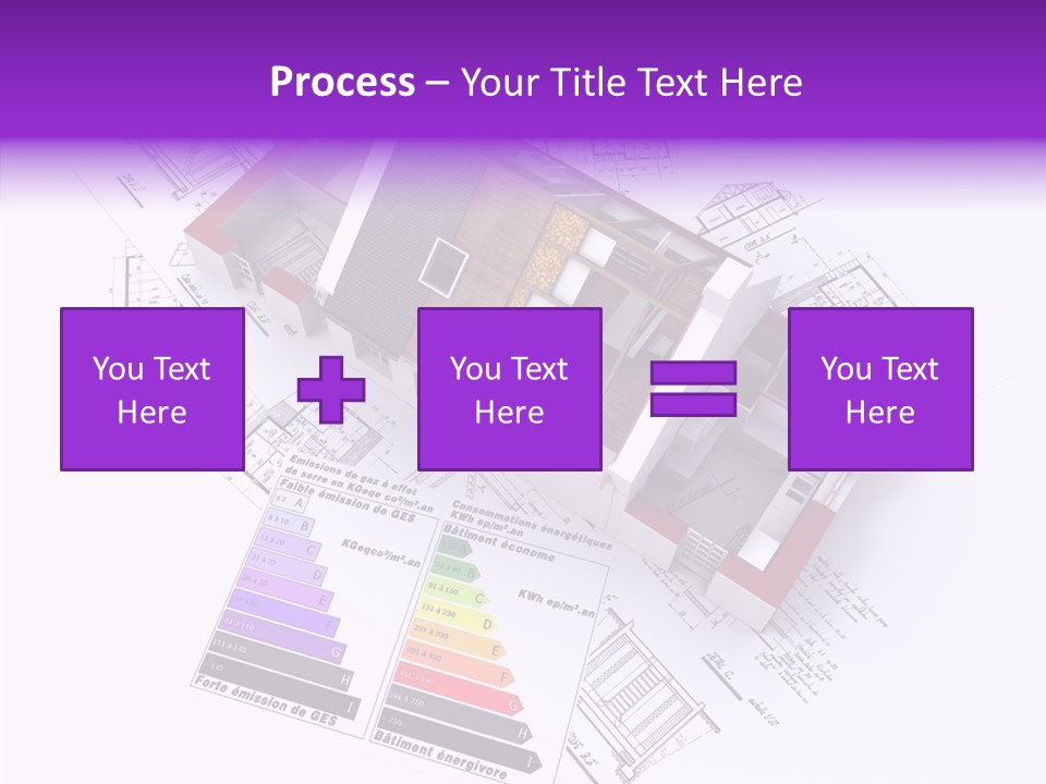 Alternative Energy Architecture Model Blueprint PowerPoint Template