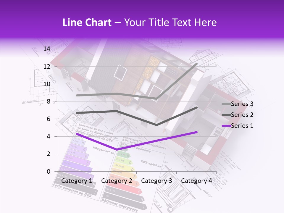 Alternative Energy Architecture Model Blueprint PowerPoint Template