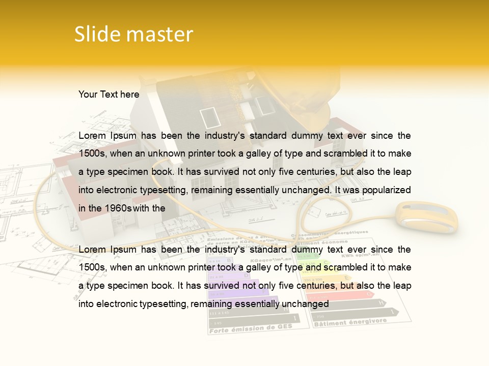 Project Alternative Energy Insulation PowerPoint Template