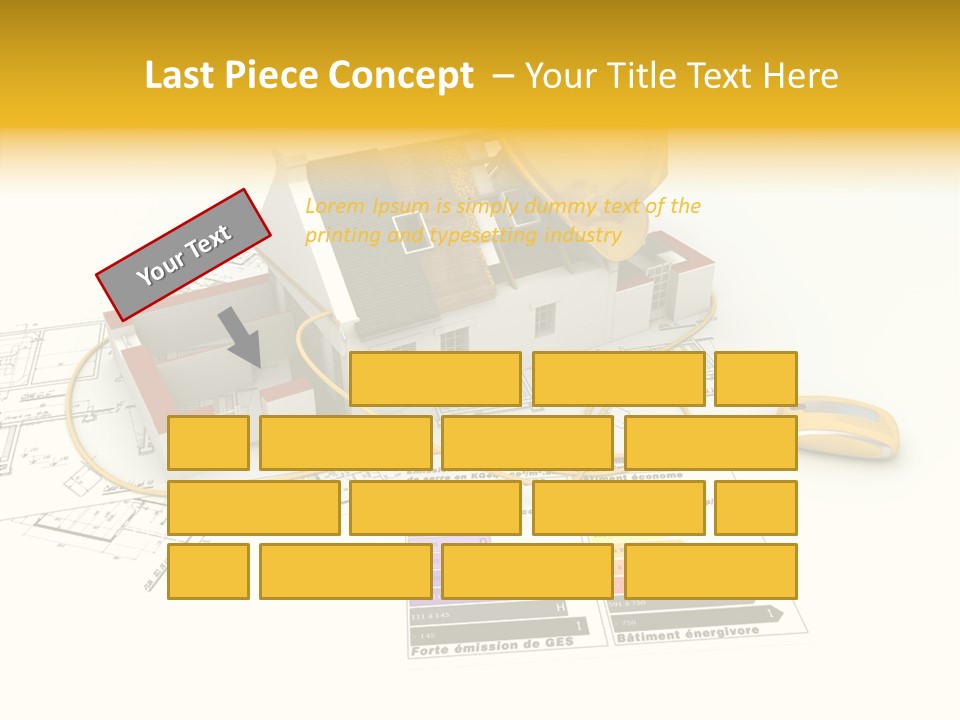 Project Alternative Energy Insulation PowerPoint Template