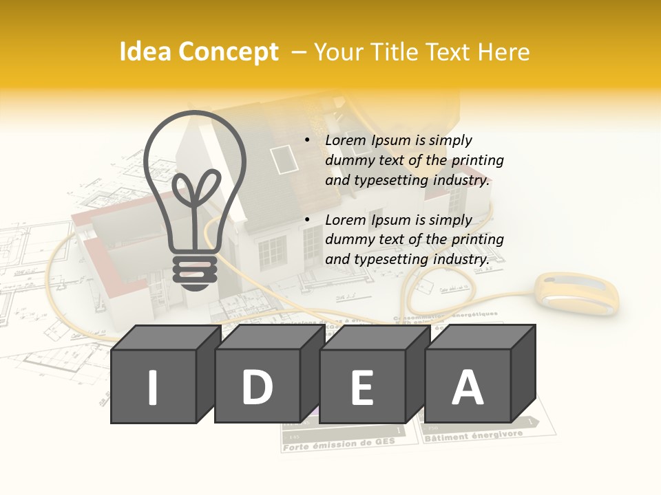 Project Alternative Energy Insulation PowerPoint Template