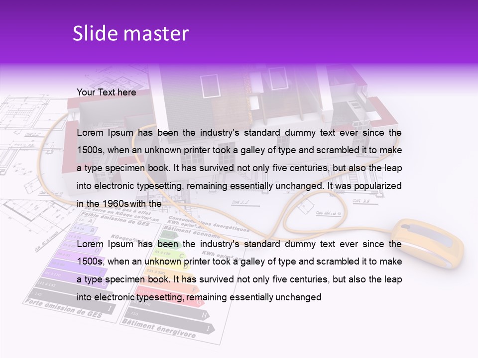 Residential Planning Efficiency PowerPoint Template