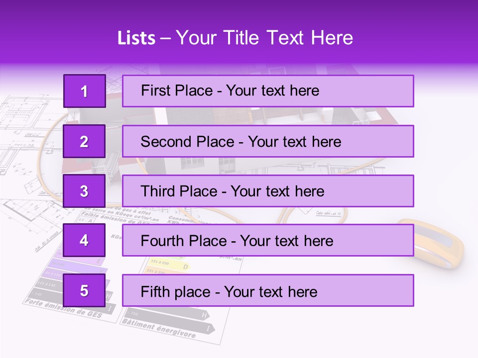 Residential Planning Efficiency PowerPoint Template
