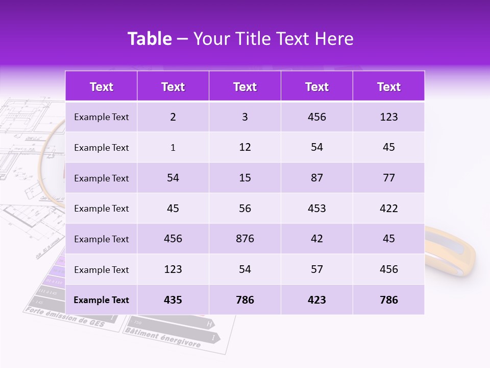 Residential Planning Efficiency PowerPoint Template