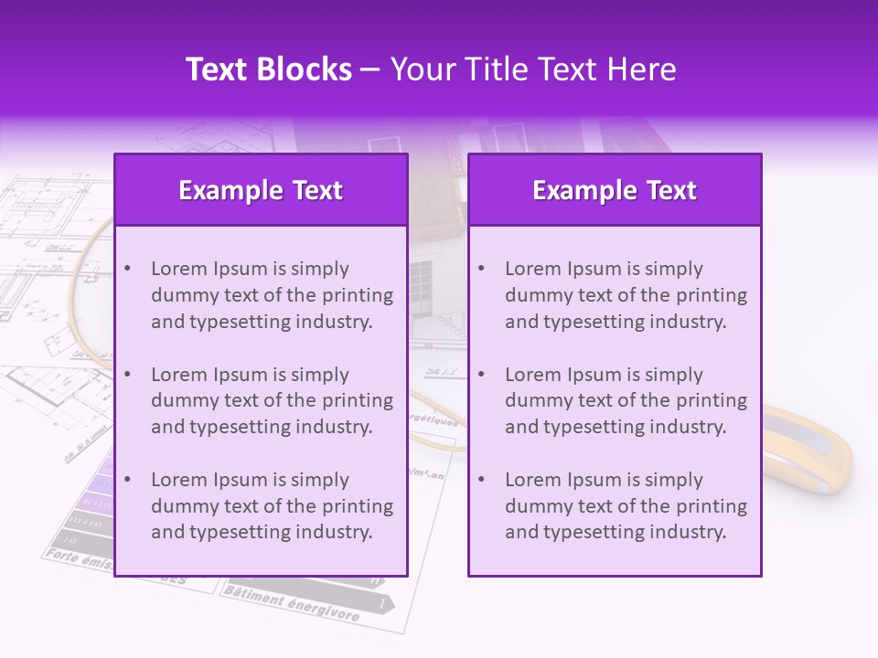 Residential Planning Efficiency PowerPoint Template