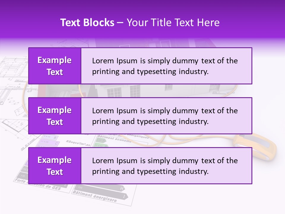 Residential Planning Efficiency PowerPoint Template