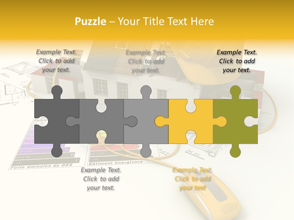 Insulation Planning Home PowerPoint Template