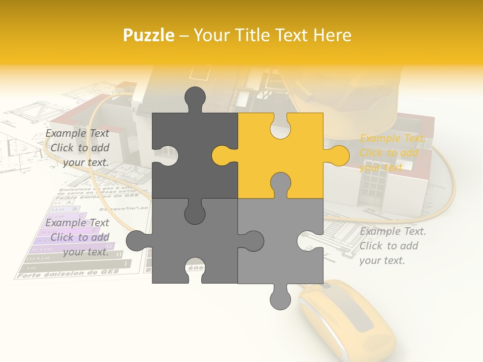 Insulation Planning Home PowerPoint Template