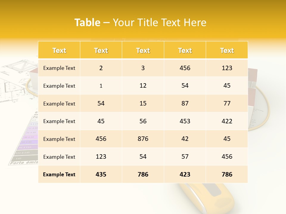 Insulation Planning Home PowerPoint Template