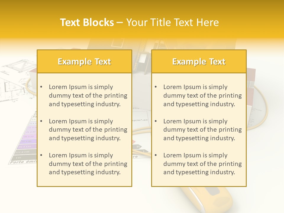 Insulation Planning Home PowerPoint Template