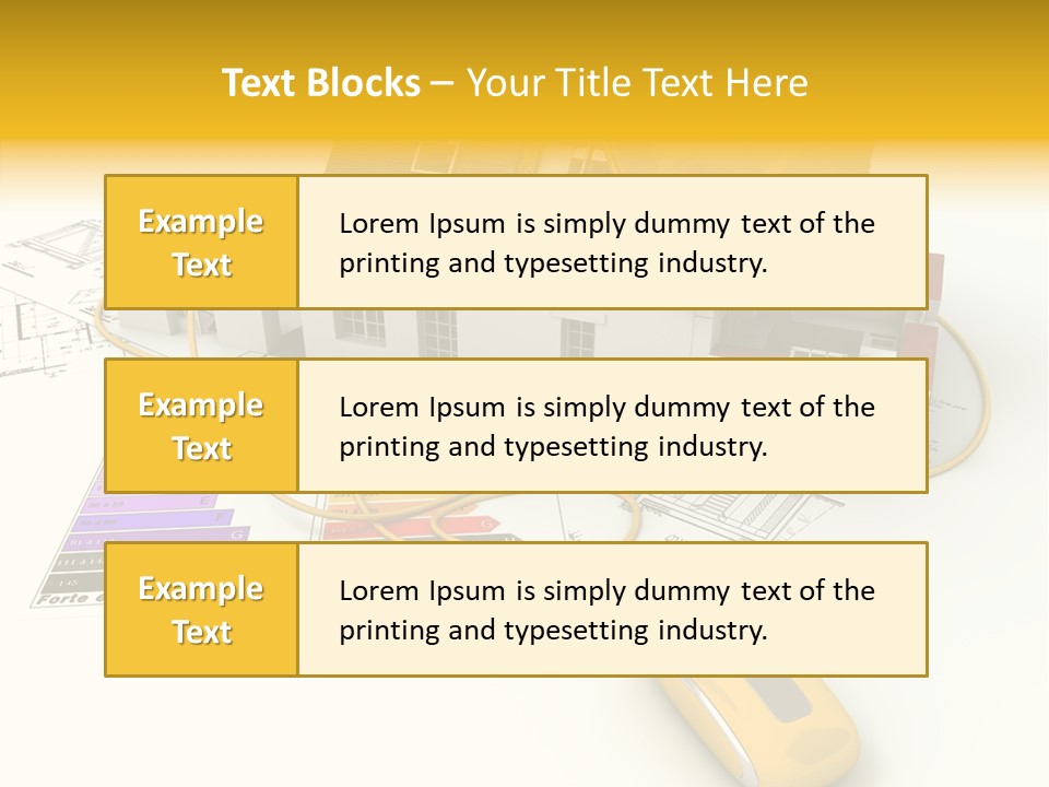 Insulation Planning Home PowerPoint Template