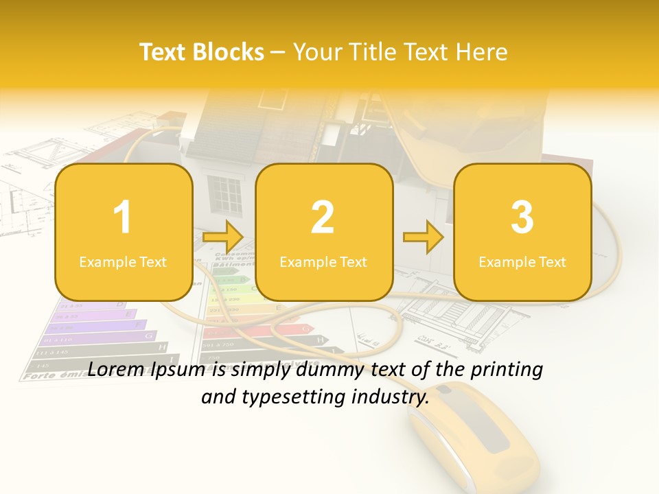 Insulation Planning Home PowerPoint Template