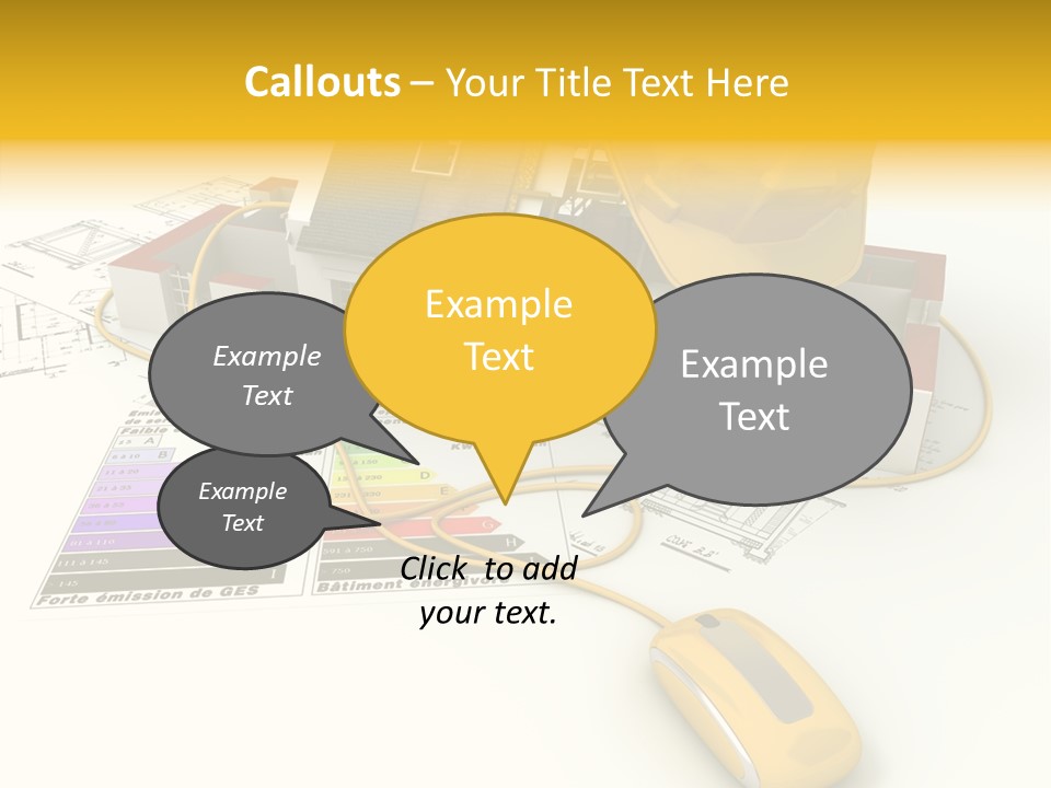 Insulation Planning Home PowerPoint Template