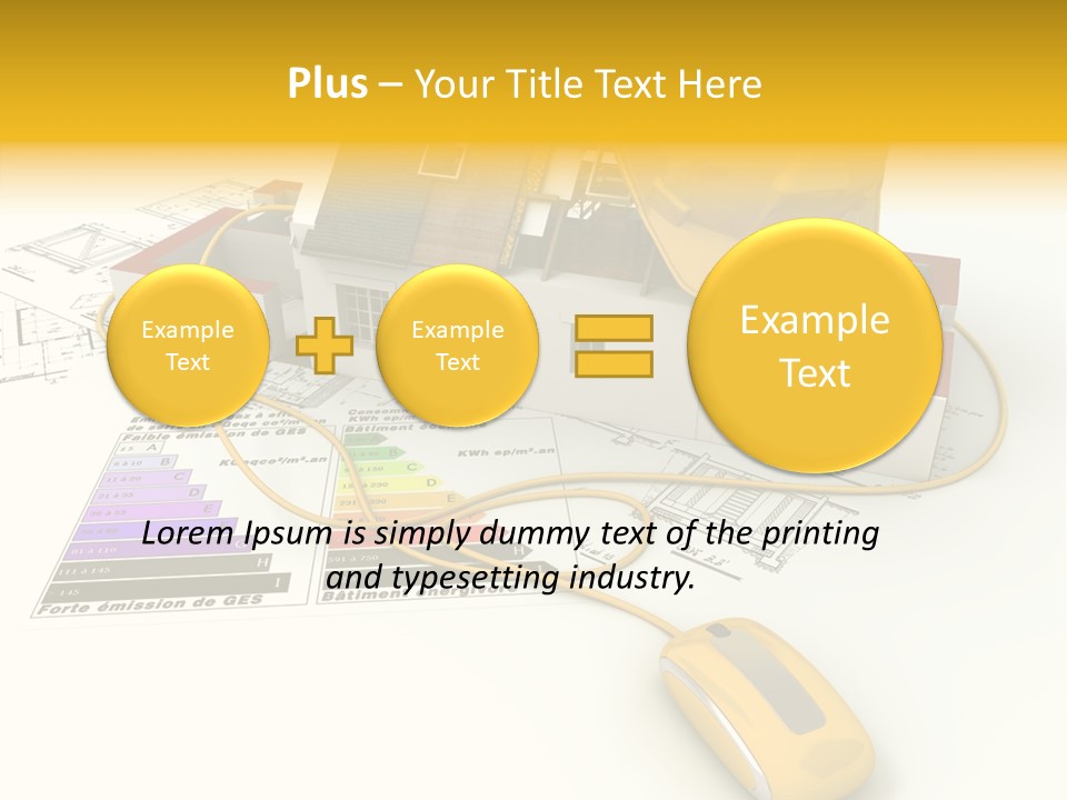 Insulation Planning Home PowerPoint Template