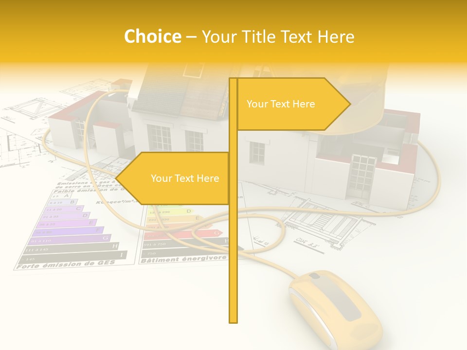 Insulation Planning Home PowerPoint Template