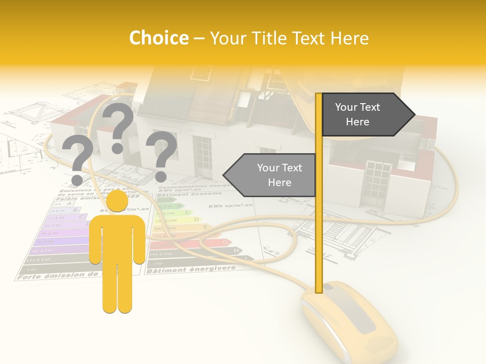 Insulation Planning Home PowerPoint Template