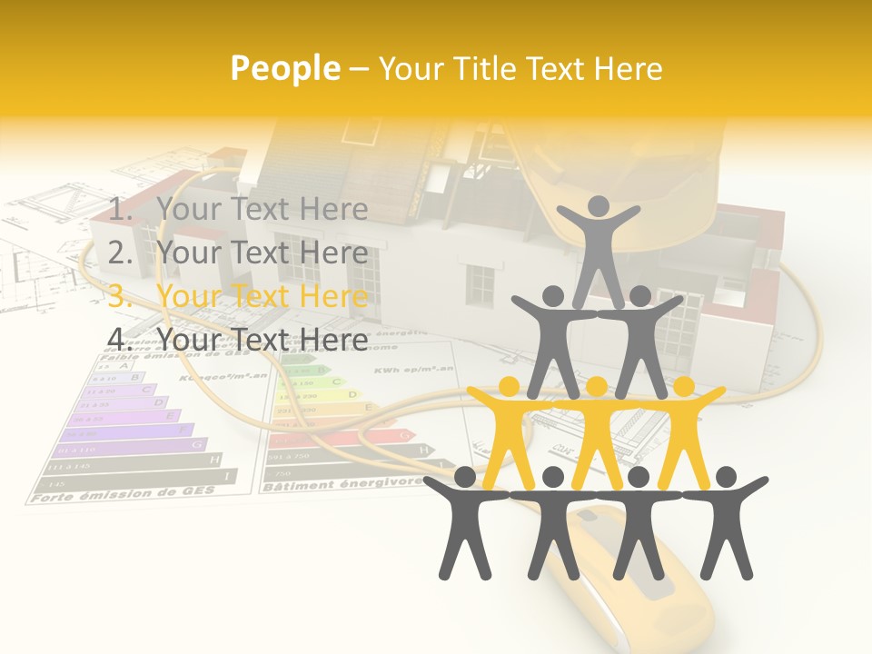 Insulation Planning Home PowerPoint Template