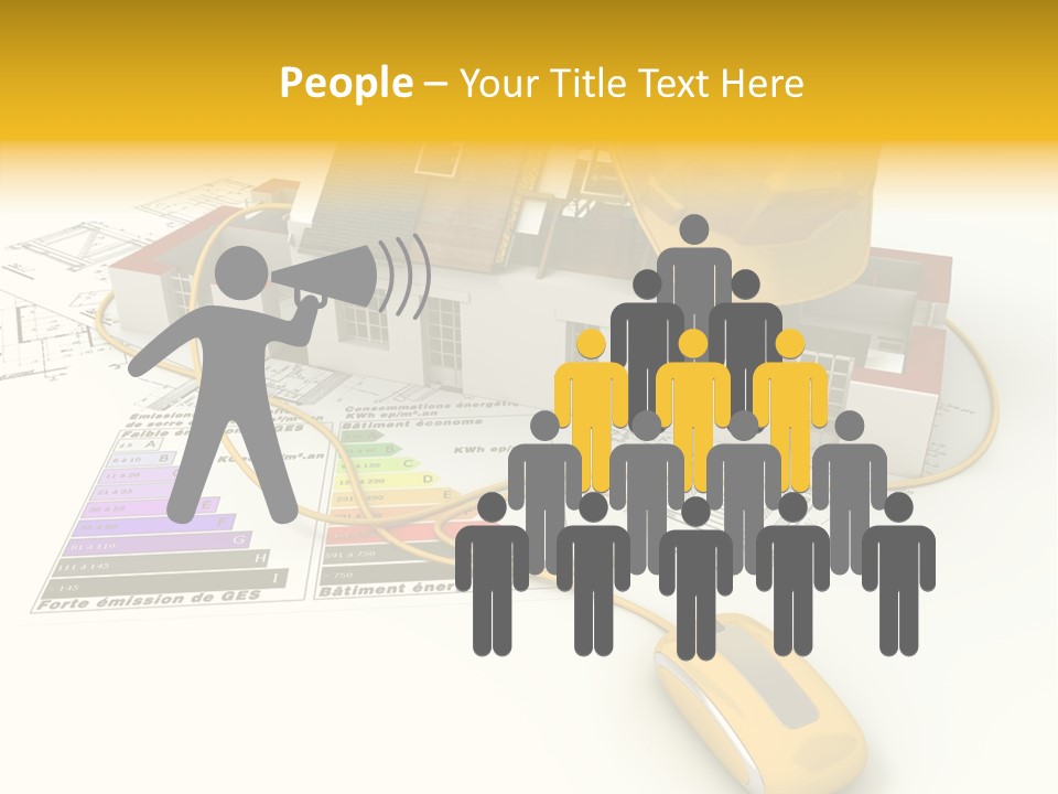 Insulation Planning Home PowerPoint Template