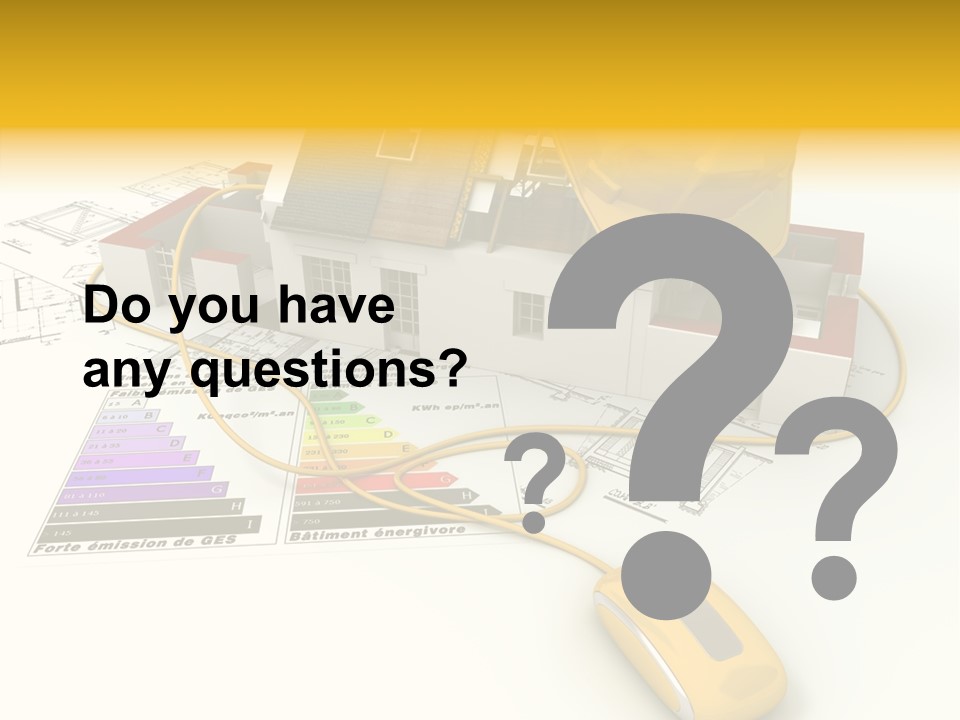 Insulation Planning Home PowerPoint Template