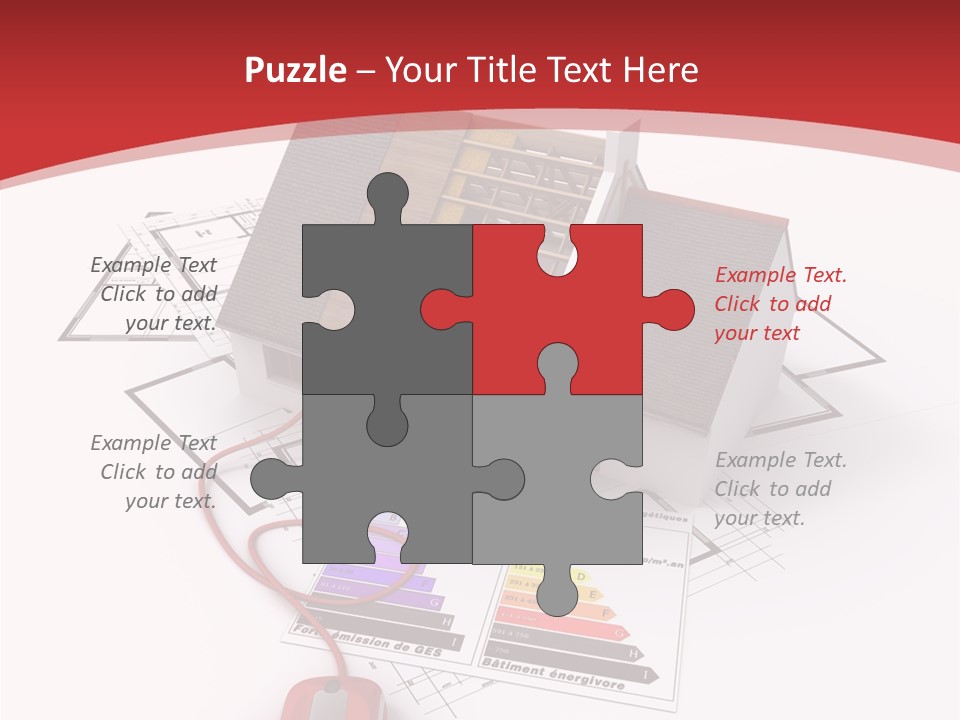 Architecture Residential Mouse PowerPoint Template