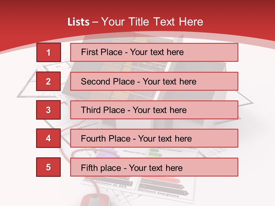 Architecture Residential Mouse PowerPoint Template