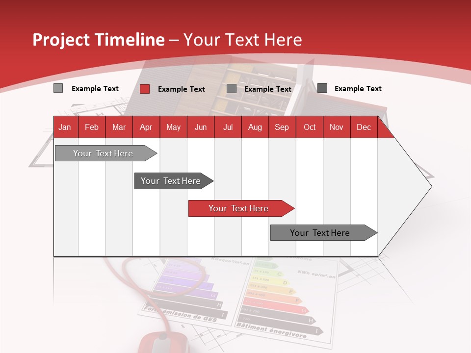 Architecture Residential Mouse PowerPoint Template