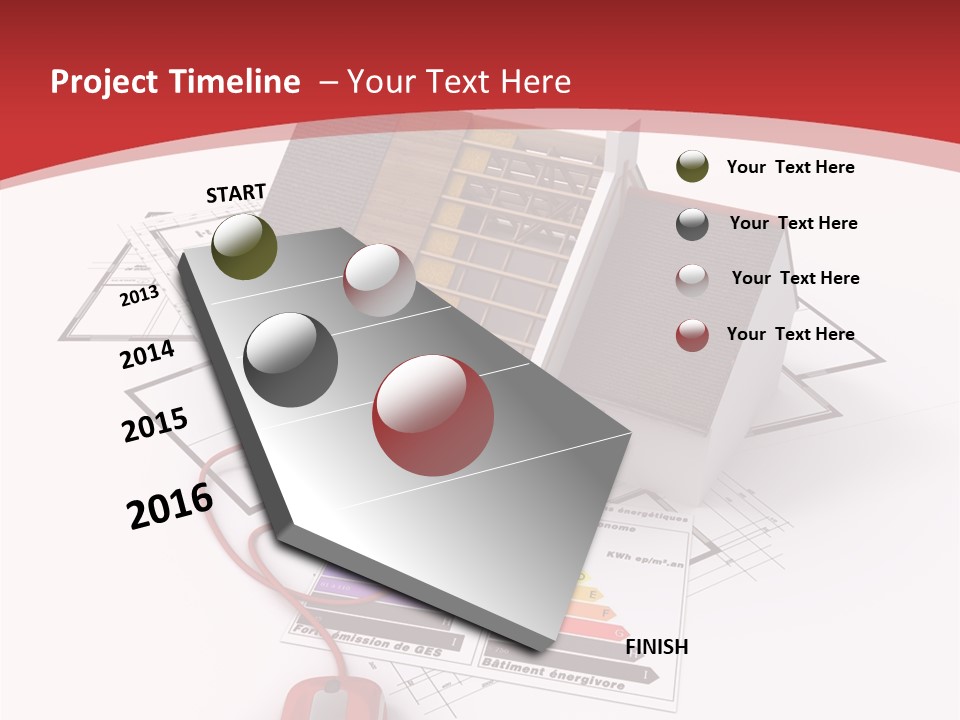 Architecture Residential Mouse PowerPoint Template
