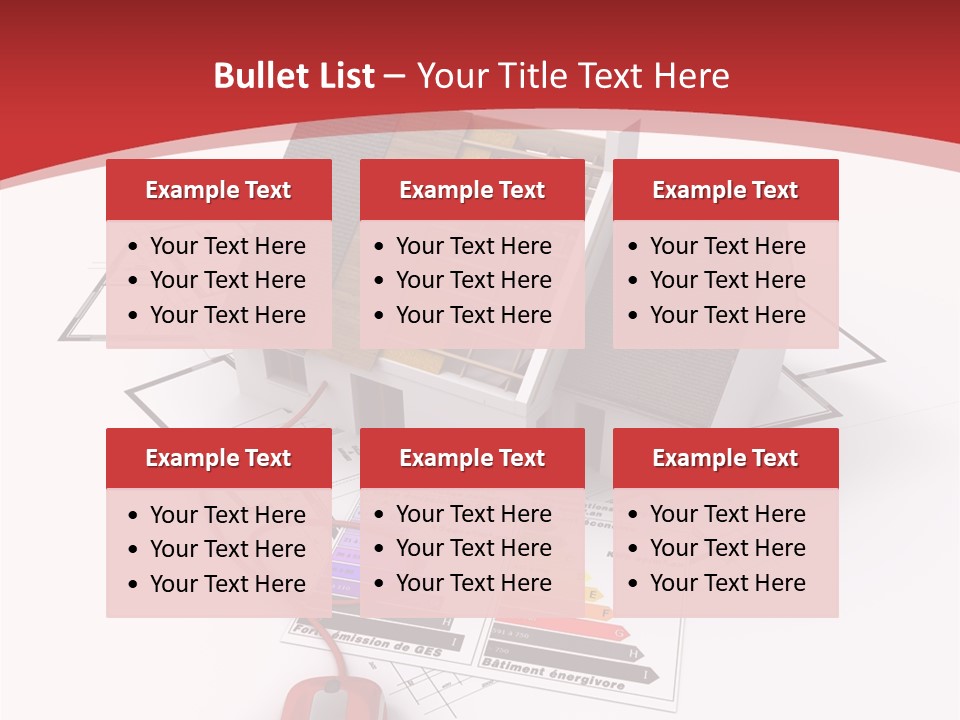 Architecture Residential Mouse PowerPoint Template