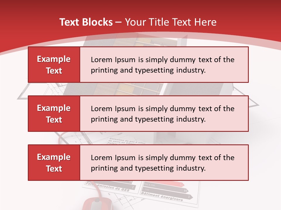 Architecture Residential Mouse PowerPoint Template