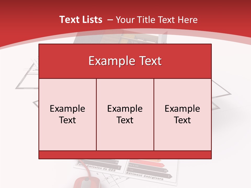 Architecture Residential Mouse PowerPoint Template