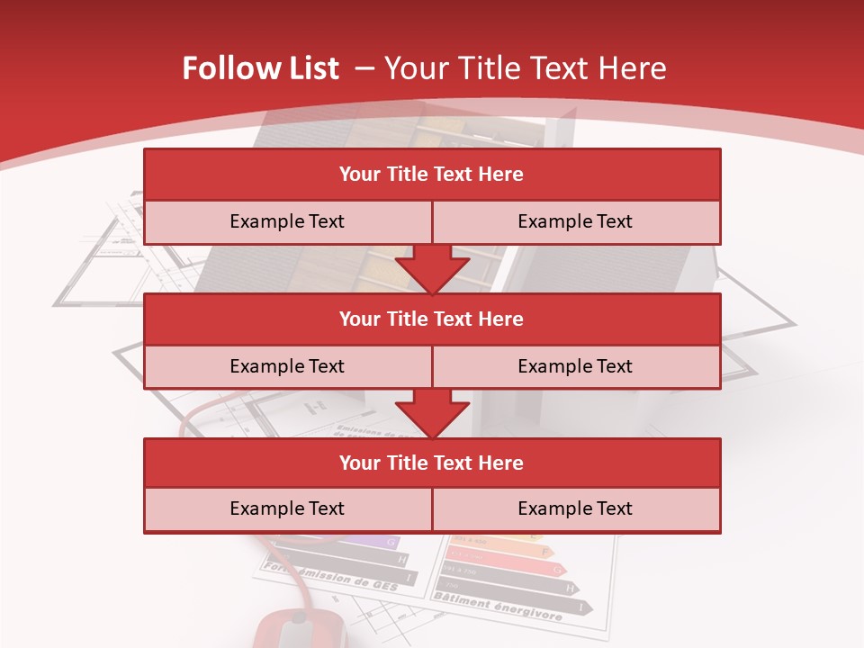 Architecture Residential Mouse PowerPoint Template
